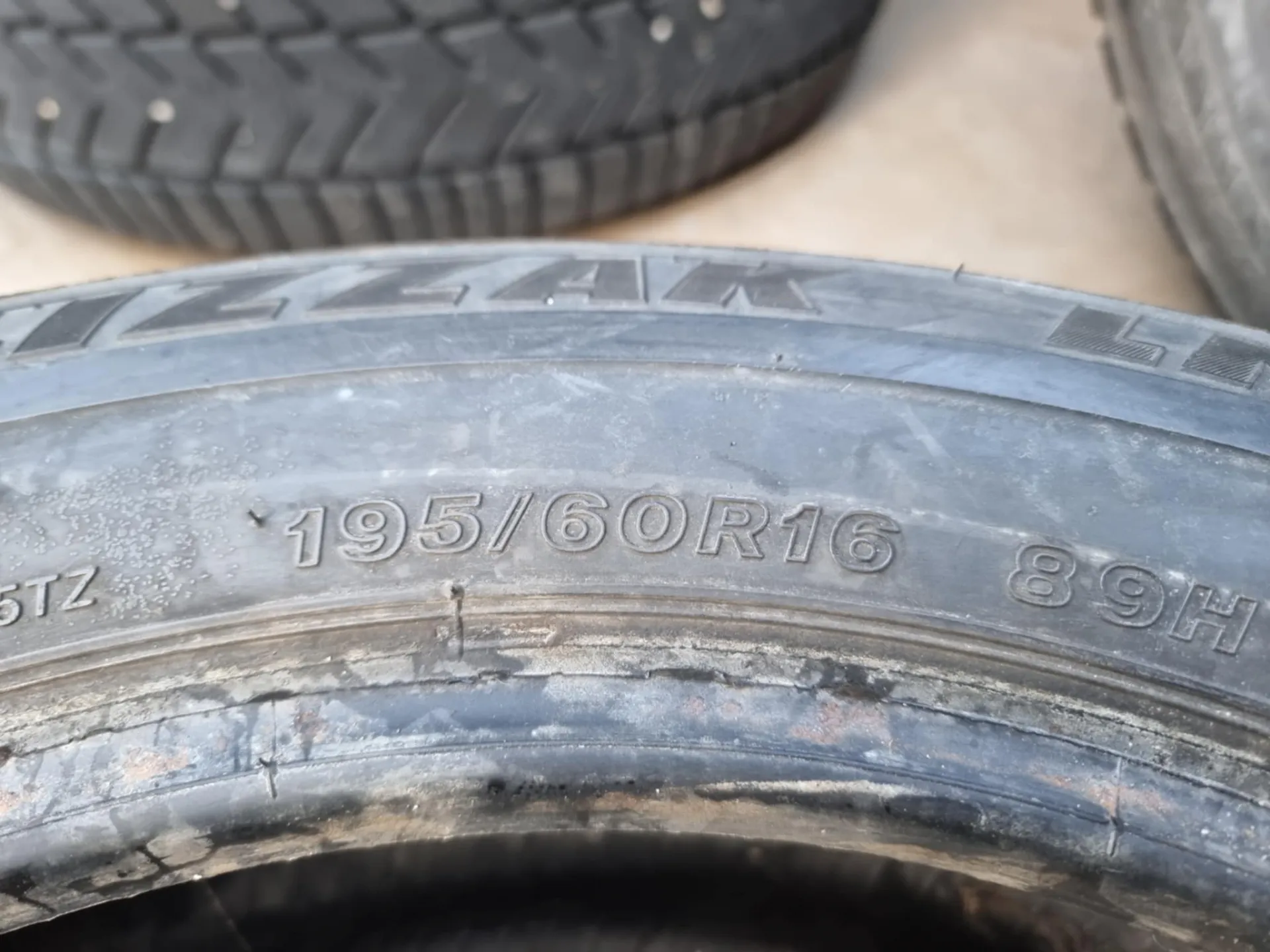 4бр зимни гуми 195/60/16 BRIDGESTONE L01684 6