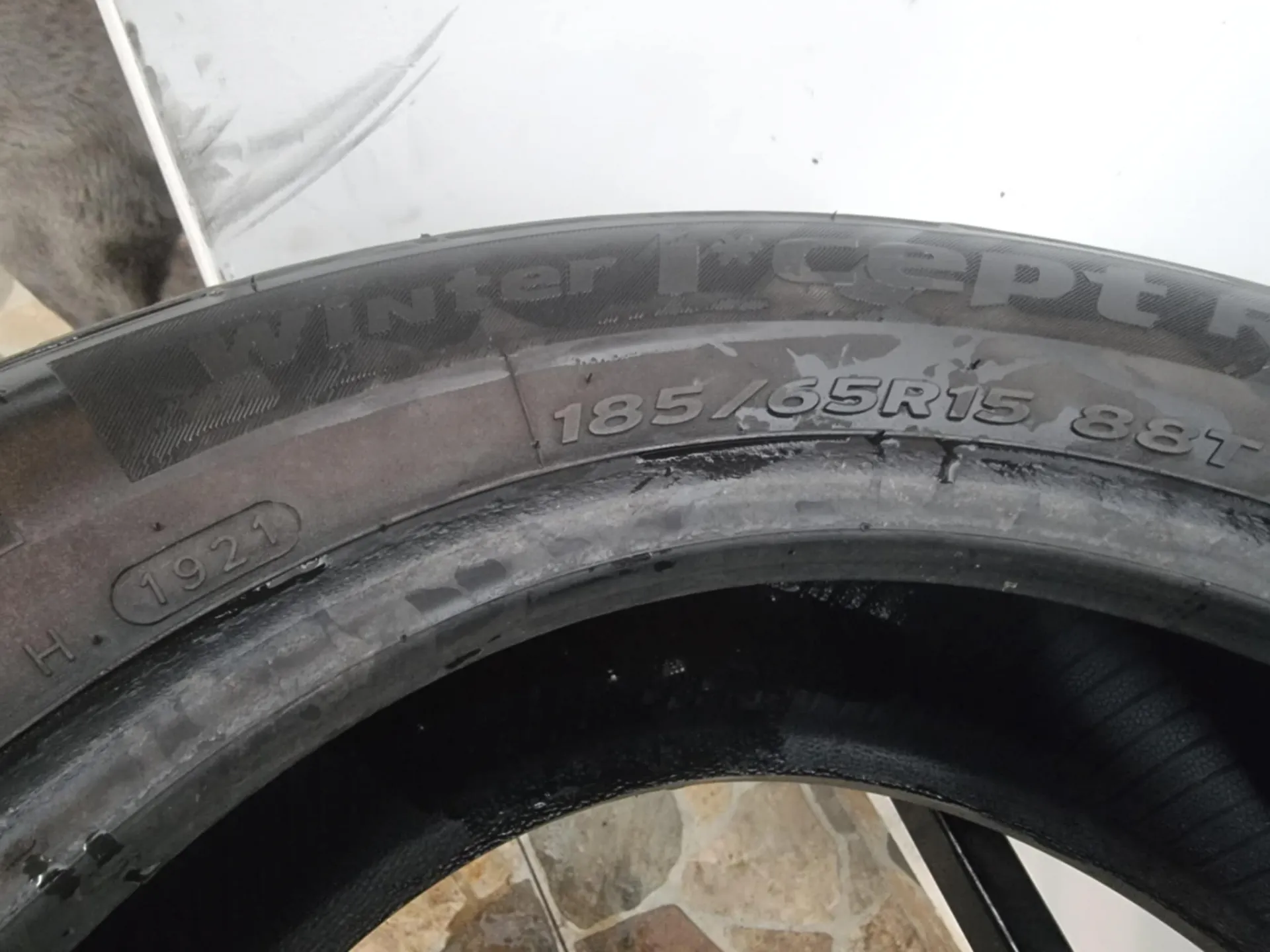 2бр зимни гуми 185/65/15 HANKOOK L01843 4