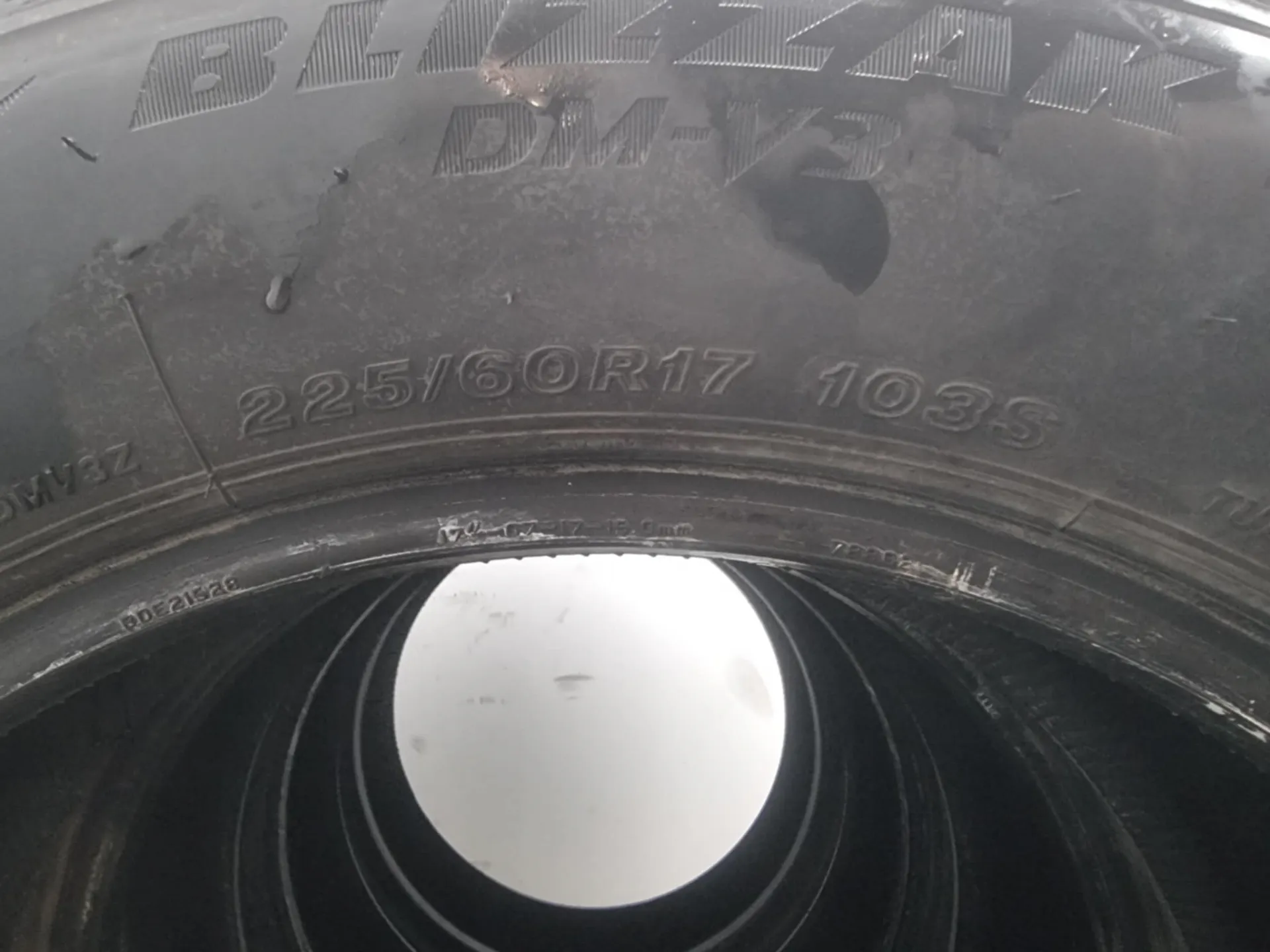 4бр зимни гуми 225/60/17 BRIDGESTONE L01855 6