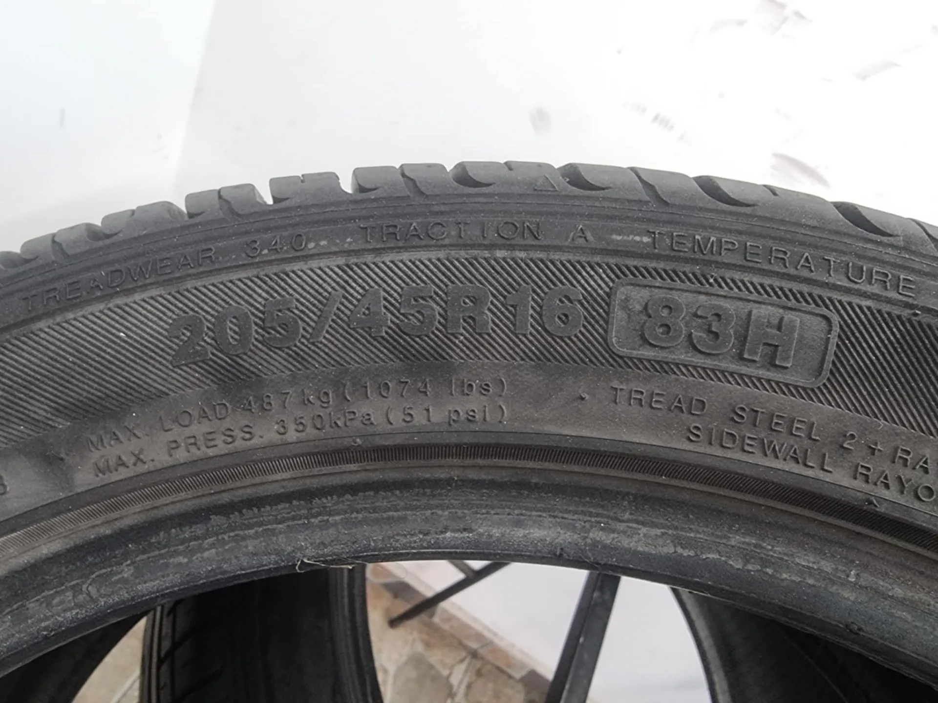 2бр летни гуми 205/45/16 KUMHO L01866 4