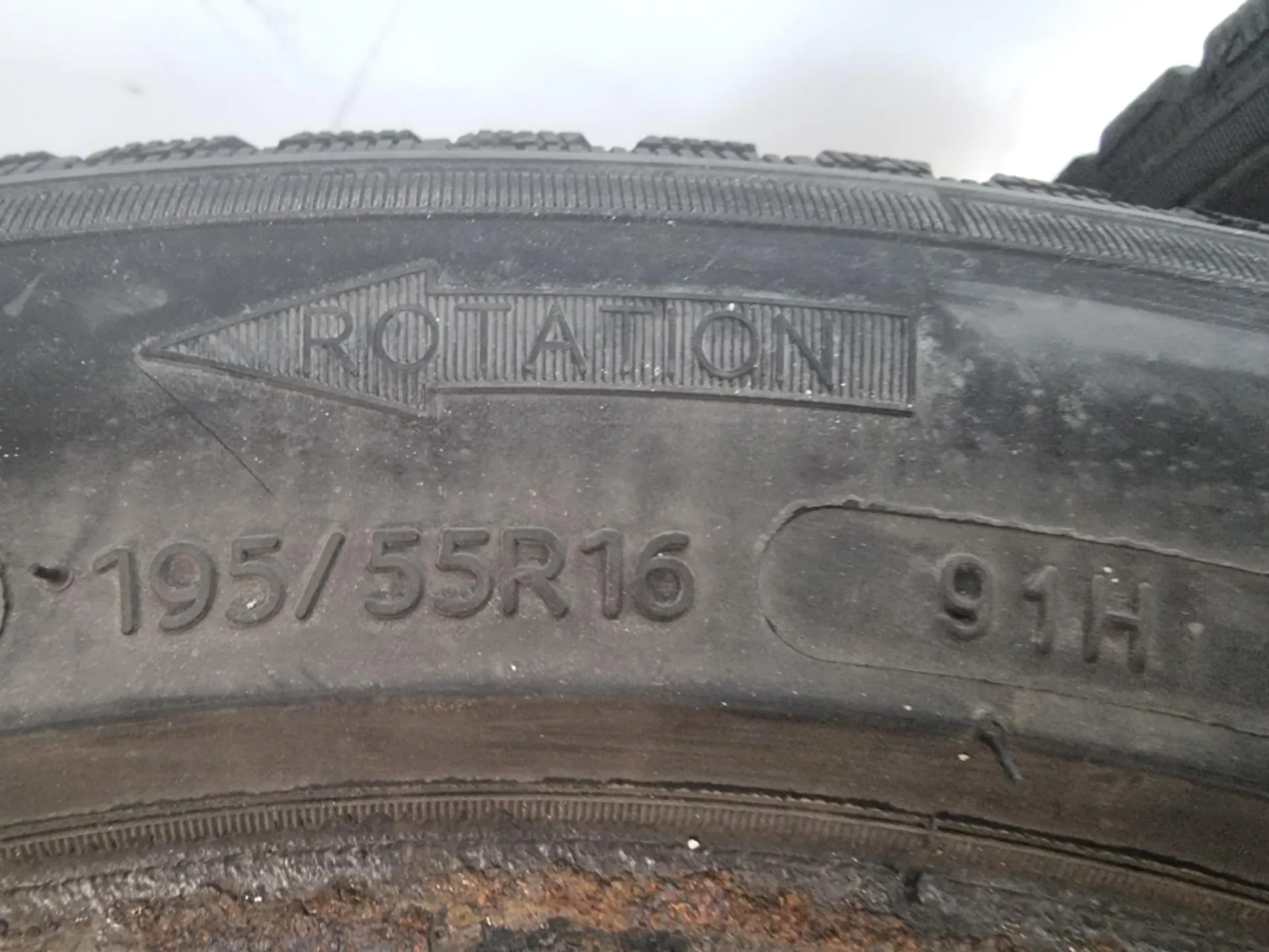 2бр зимни гуми 195/55/16 MICHELIN L02052  5