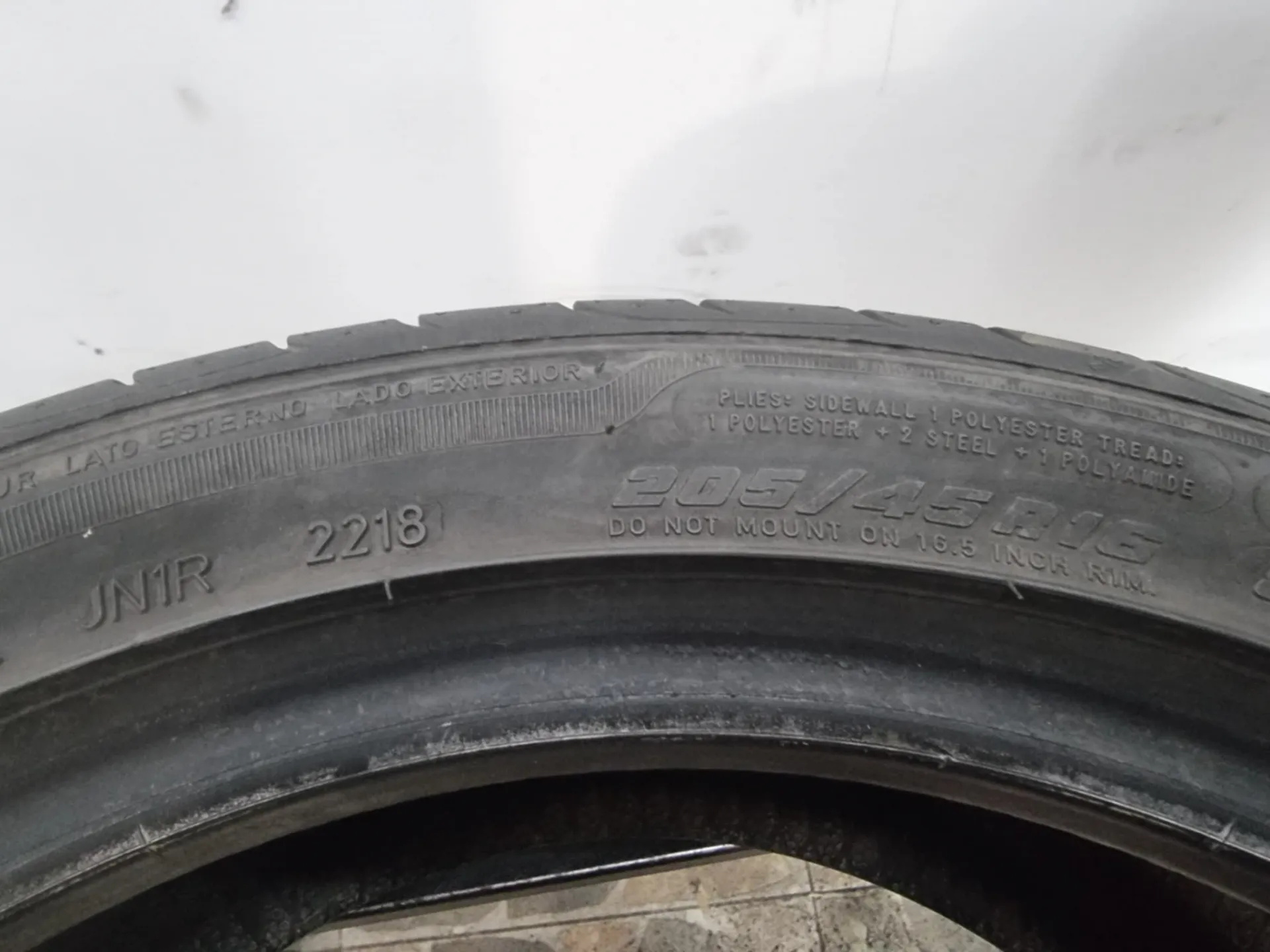 2бр летни гуми 205/45/16 GOODYEAR L02252  4