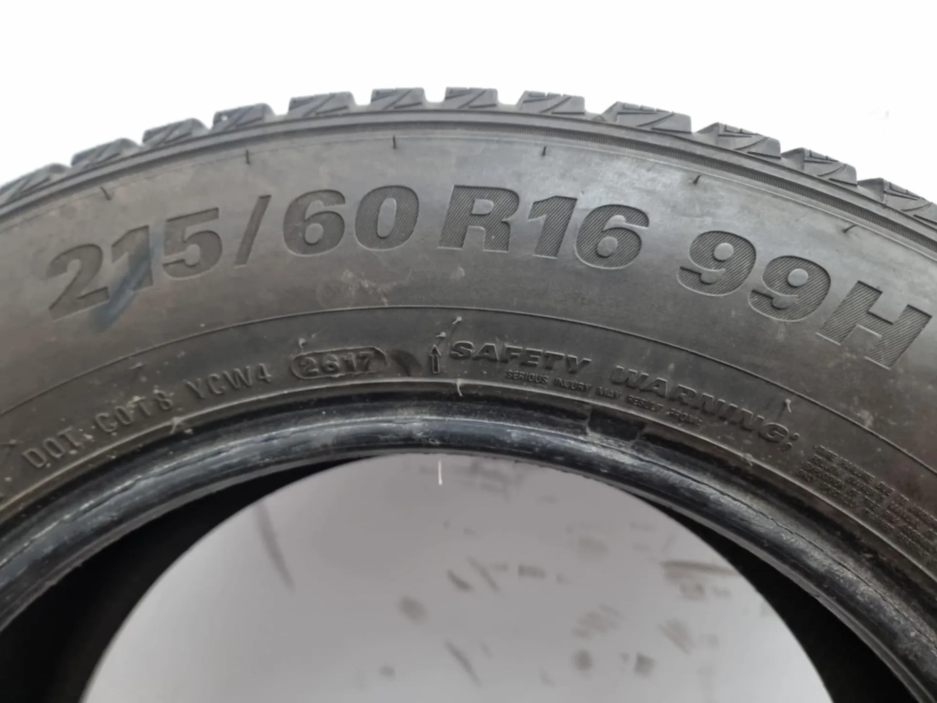 2бр зимни гуми 215/60/16 Kumho L02261 4