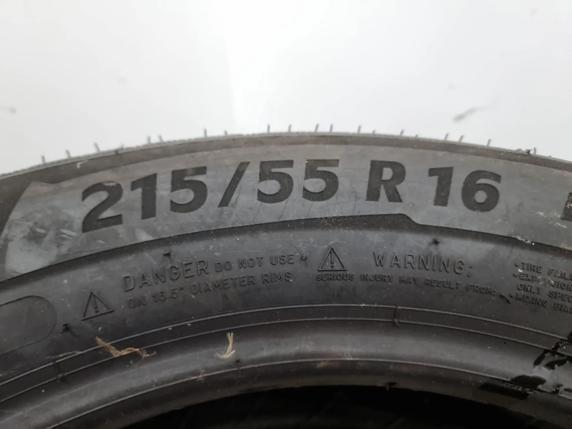 1бр зимнa гумa 215/55/16 MICHELIN L02314  2