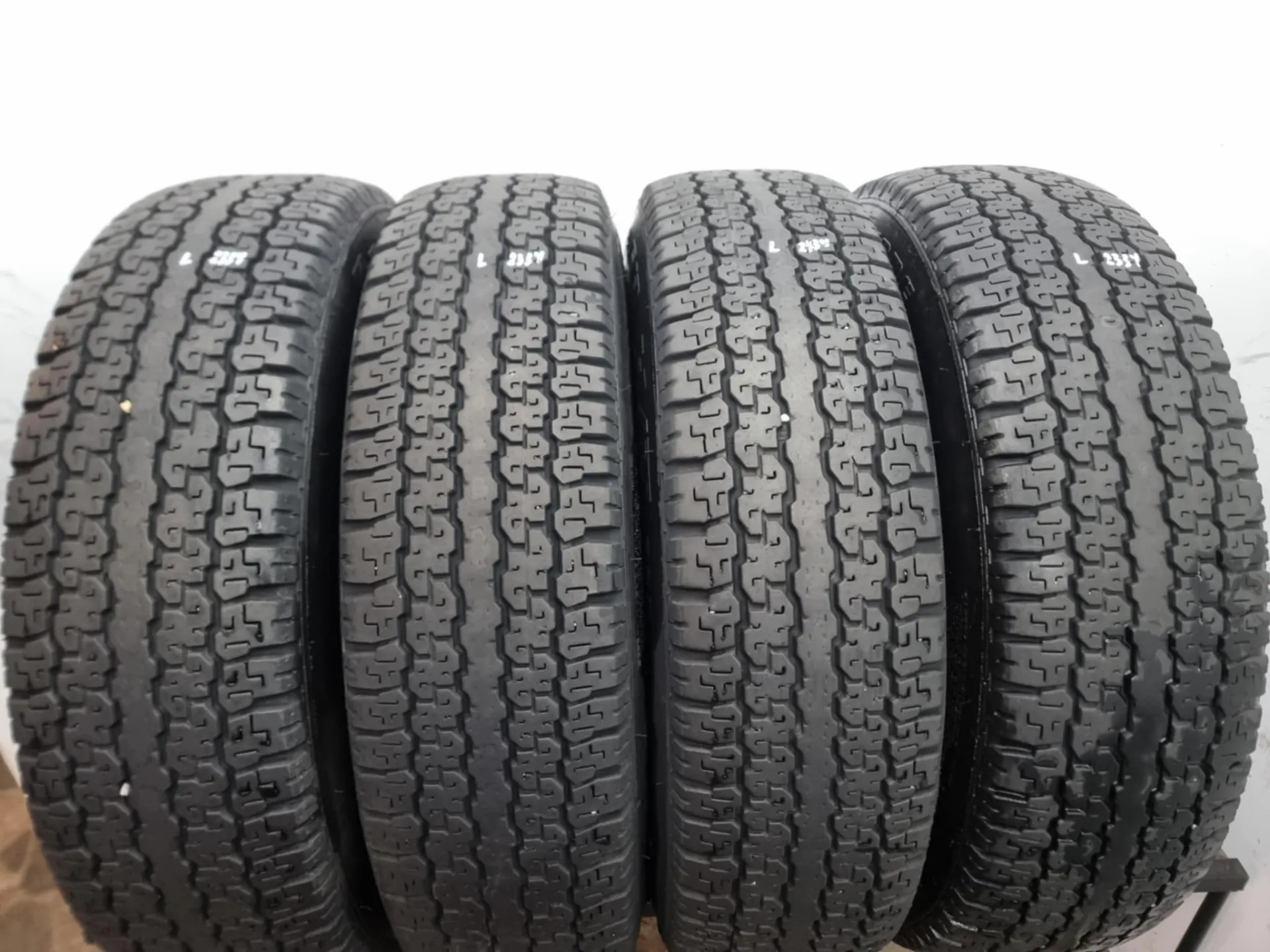 4бр летни гуми за бус 205/80/16C BRIDGESTONE L02334  5