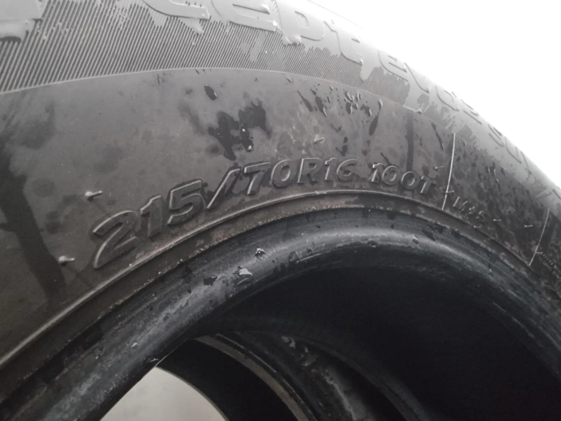 4бр зимни гуми 215/70/16 HANKOOK L02339  7