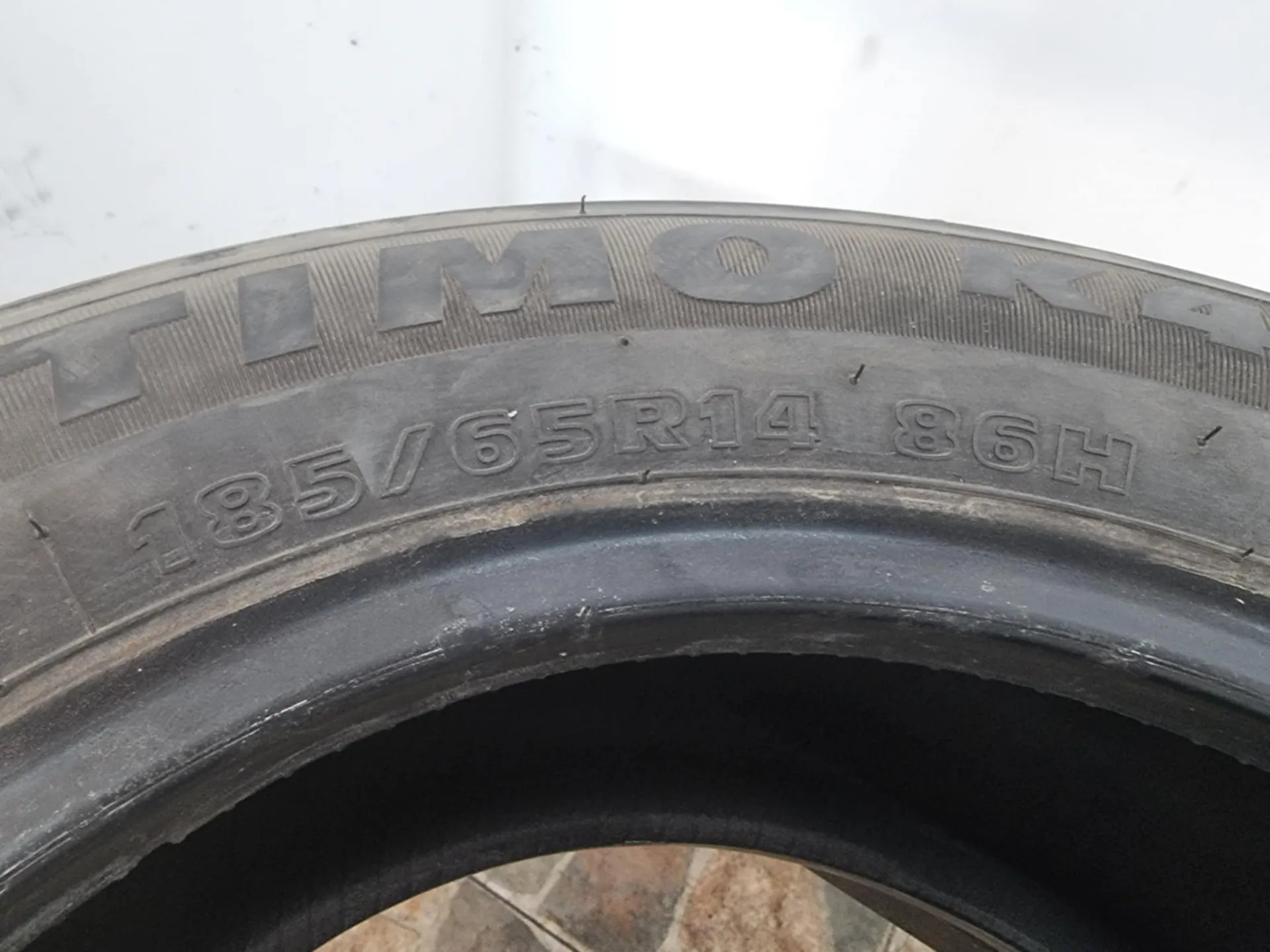 1бр летна гума 185/65/14 HANKOOK L02361  2