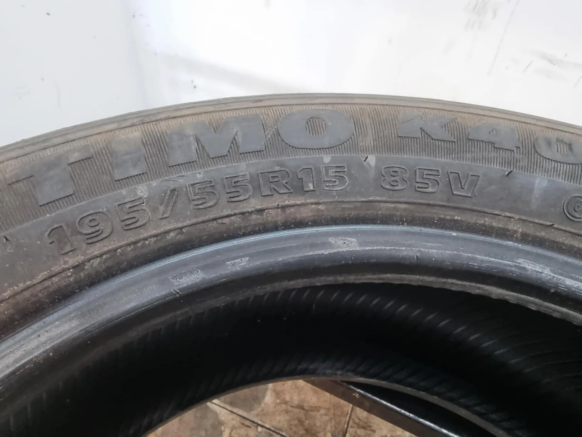 1бр летна гума 195/55/15 HANKOOK L02365  2