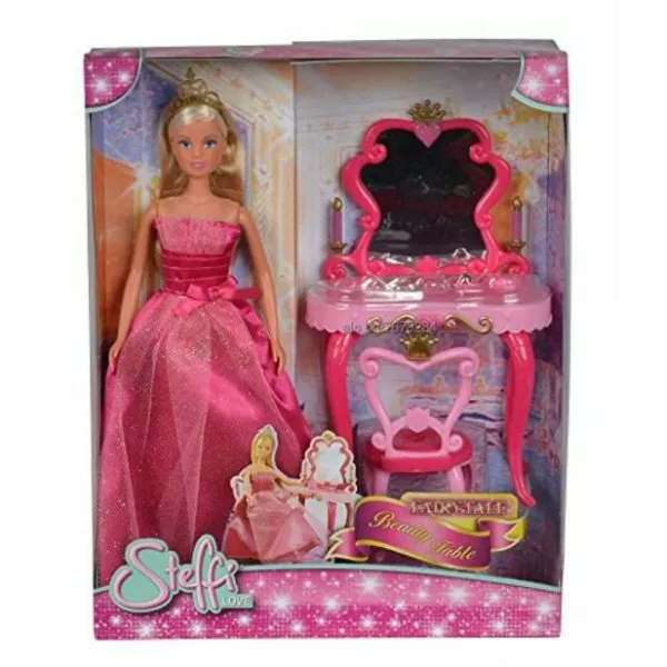  Кукла Steffi Love Princessа, Розова рокля и аксесоари за грим