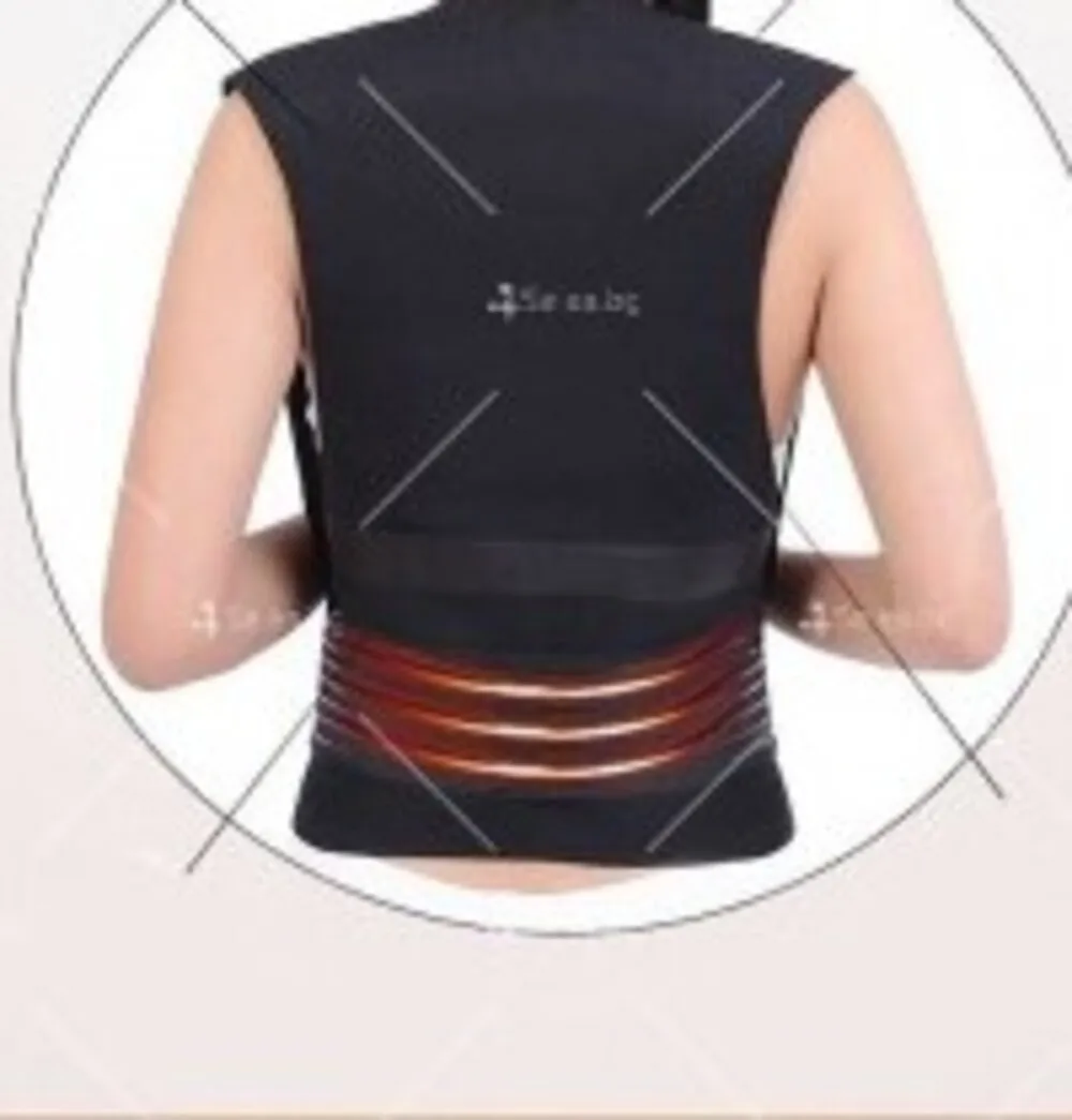 Турмалинов колан с 40 магнита за болки в гърба и кръста, размери: М, L, XL 2