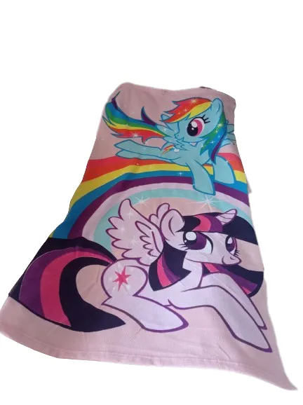 Детска плажна кърпа , многоцветна 140×70см