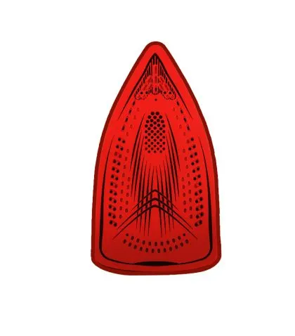 Парна Ютия  2000 W, регулируем термостат, червена, висококачествено керамично покритие, антикапкова система 2
