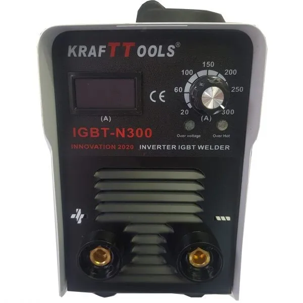 Немски инверторен електрожен KrafTTools 300A 2