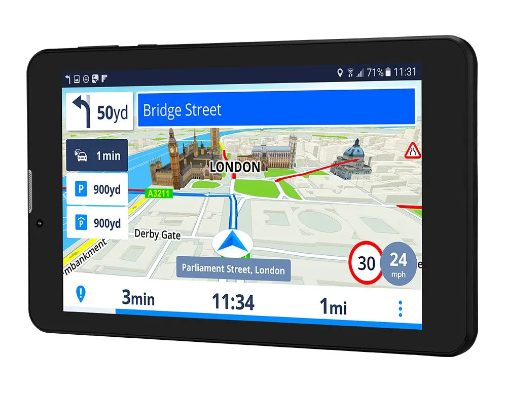 GPS навигация  GeoVision Tour 3 Sygic, черен, Рам 1 GB, Памет 8 GB 2