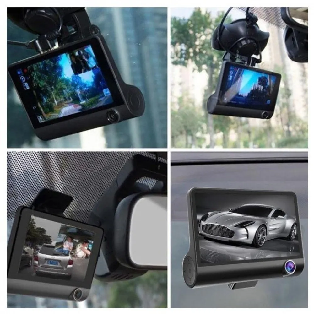 Видеорегистратор Amio с 2 камери FUll HD VIDEO CAR DVR + Камера за задно виждане 5