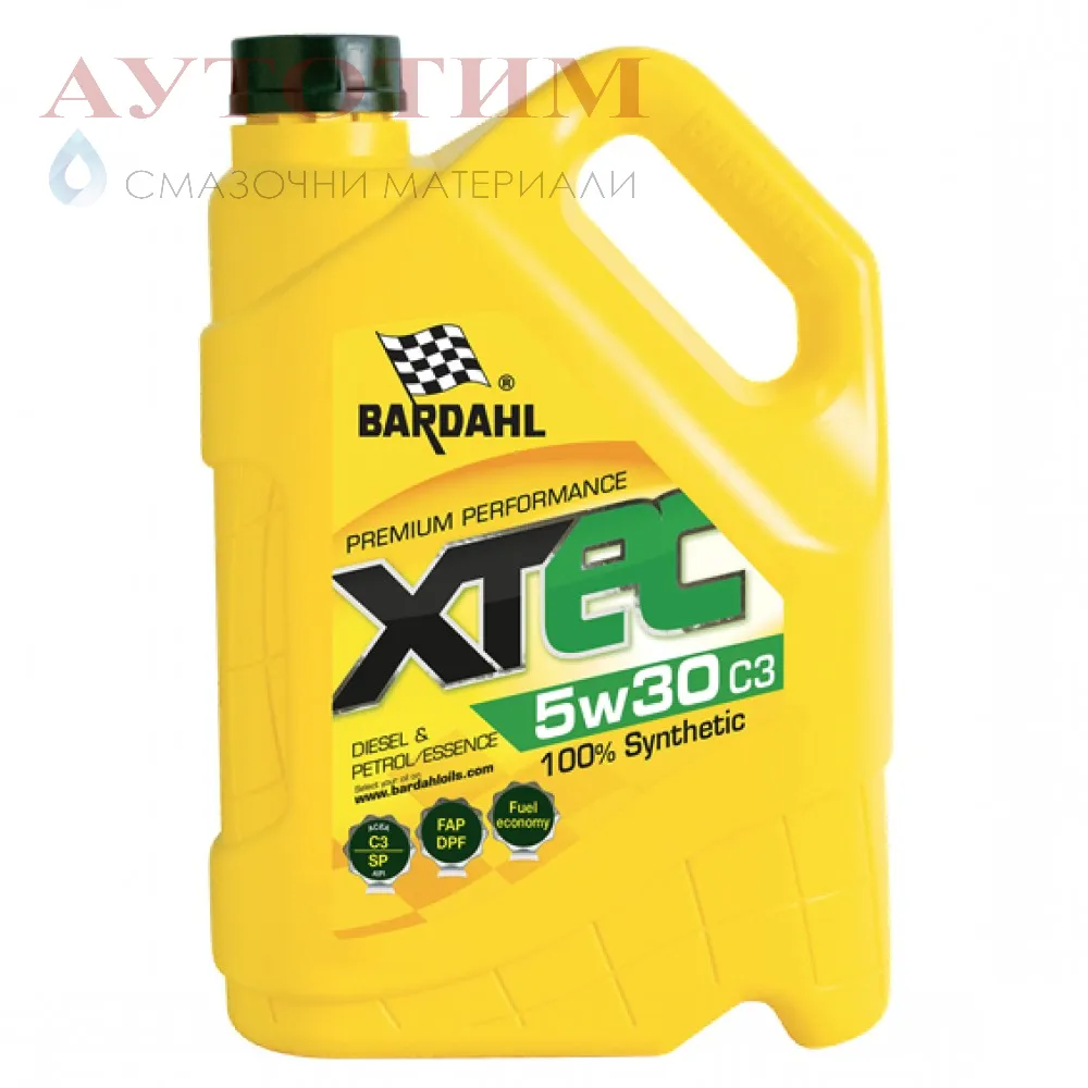 BARDAHL XTEC 5W-30 C3 5 литра