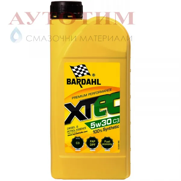 BARDAHL XTEC 5W-30 C3 1 литър