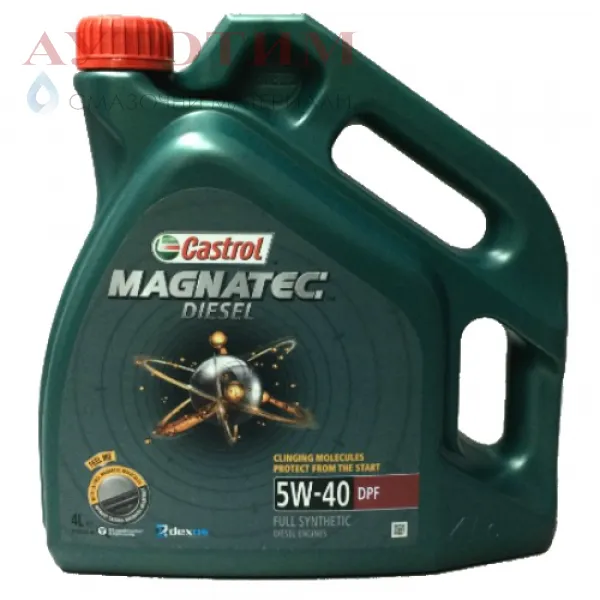 CASTROL MAGNATEC DIESEL 5W-40 DPF 4 литра
