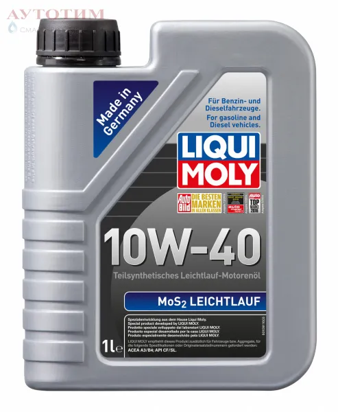 Liqui Moly MoS2 Leichtlauf 10W-40 1 литър 2626