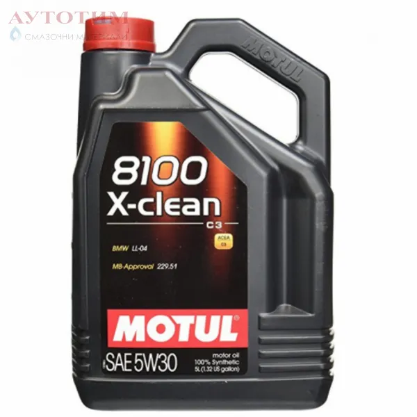 MOTUL 8100 X-CLEAN FE 5W-30 1 литър