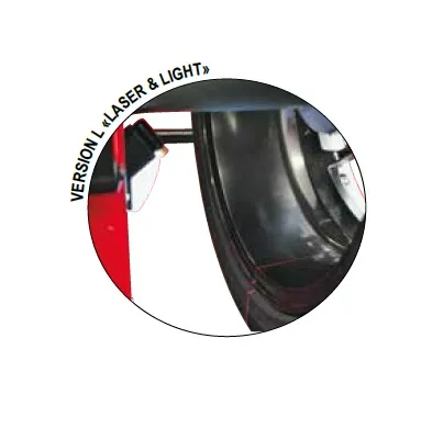 Система Laser & Light за баланс машини TECO