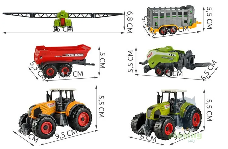 Селскостопански машини - комплект 6 броя 1