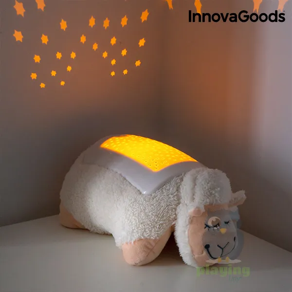 Плюшена Играчка Овца с LED Проектор 2