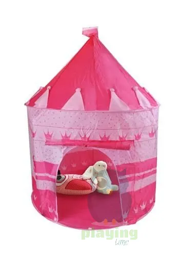 Розова детска палатка 1