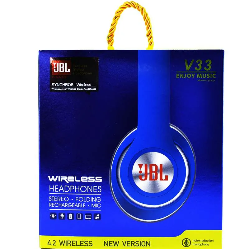 BLUETOOTH MP3 слушалки JBL V33 1