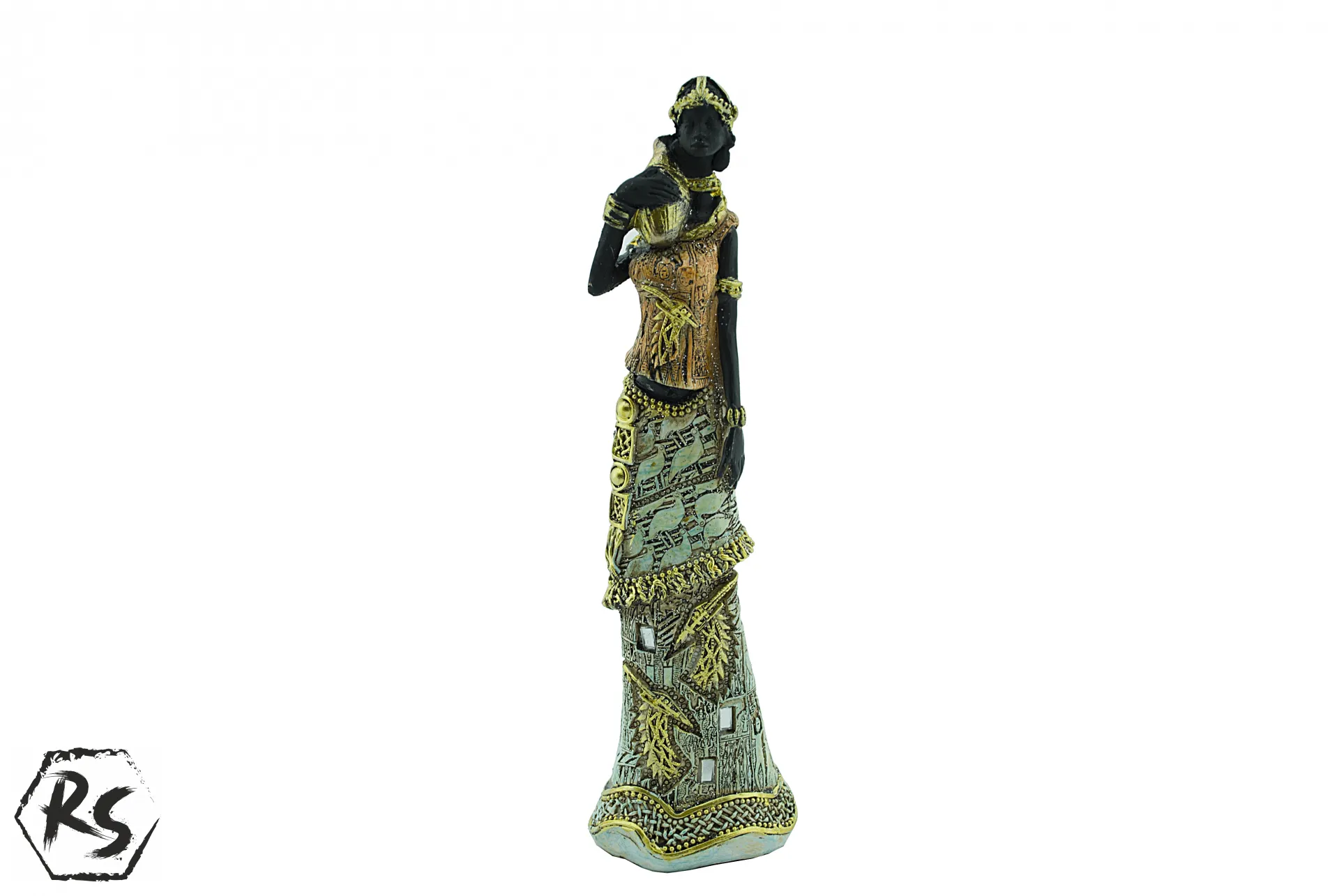 Декоративна статуетка африканка 20 см 1
