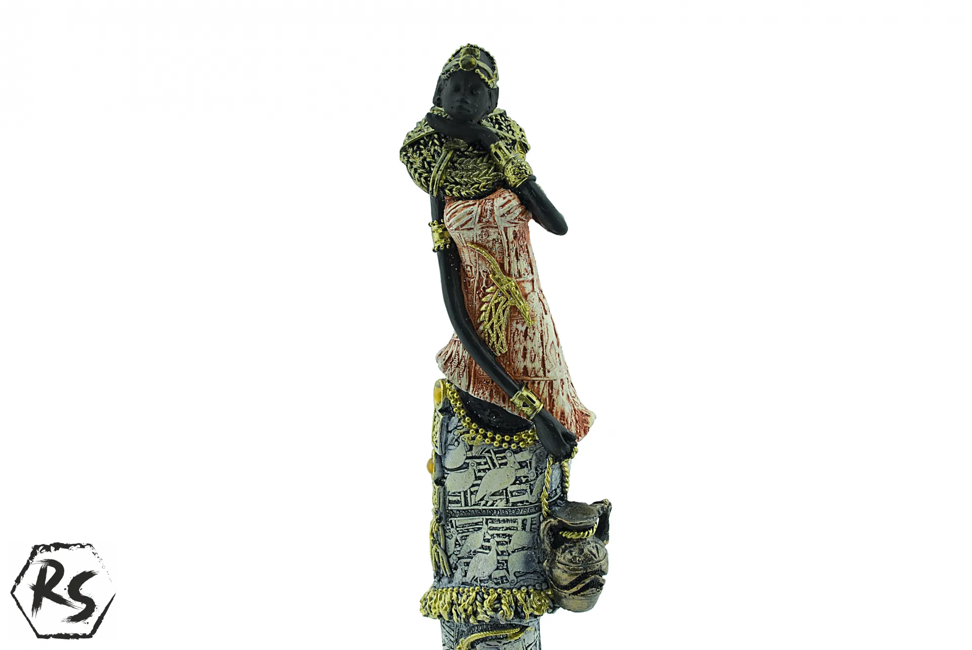 Декоративна статуетка на африканка 28 см 2