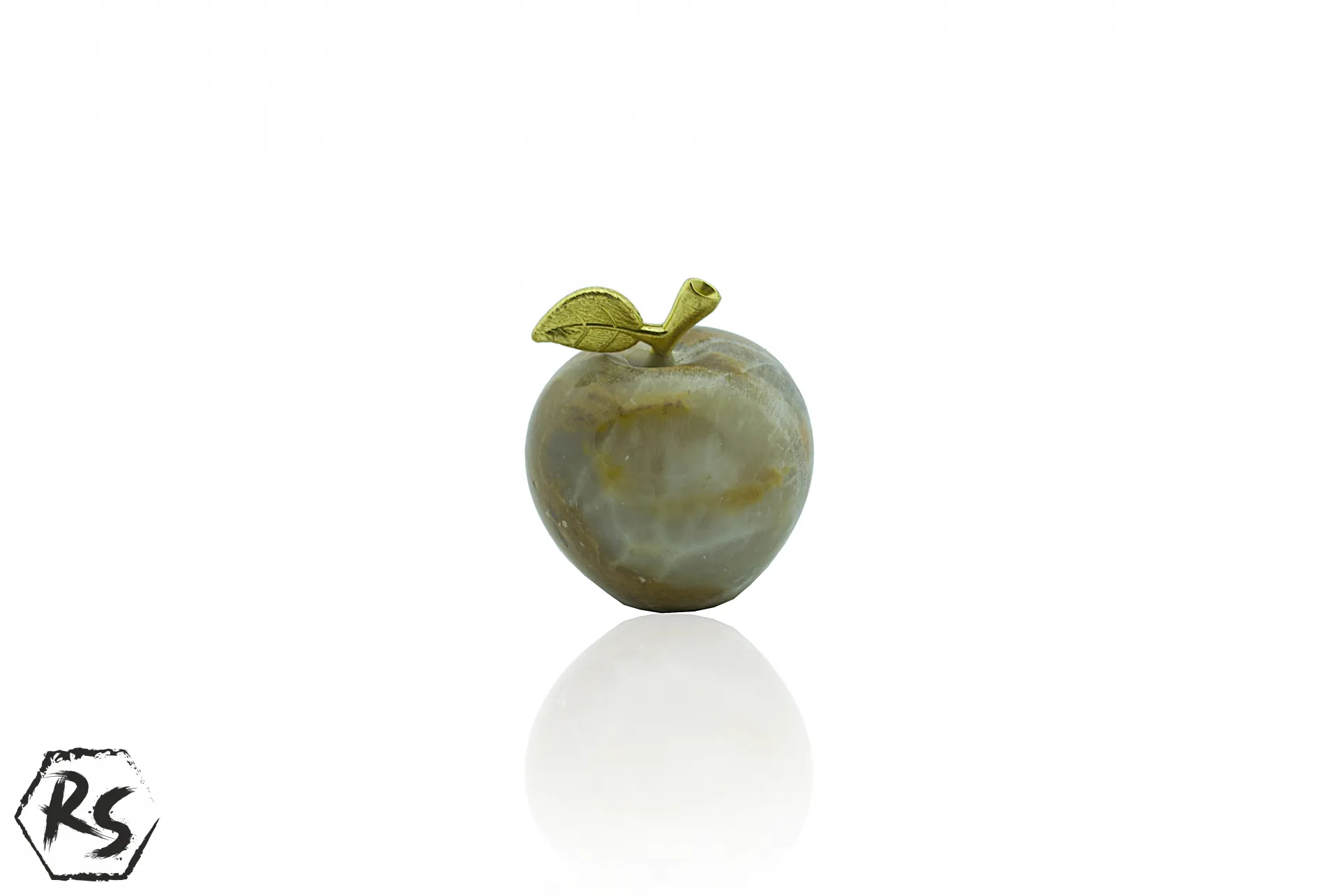 Малка ябълка от мраморен оникс 2