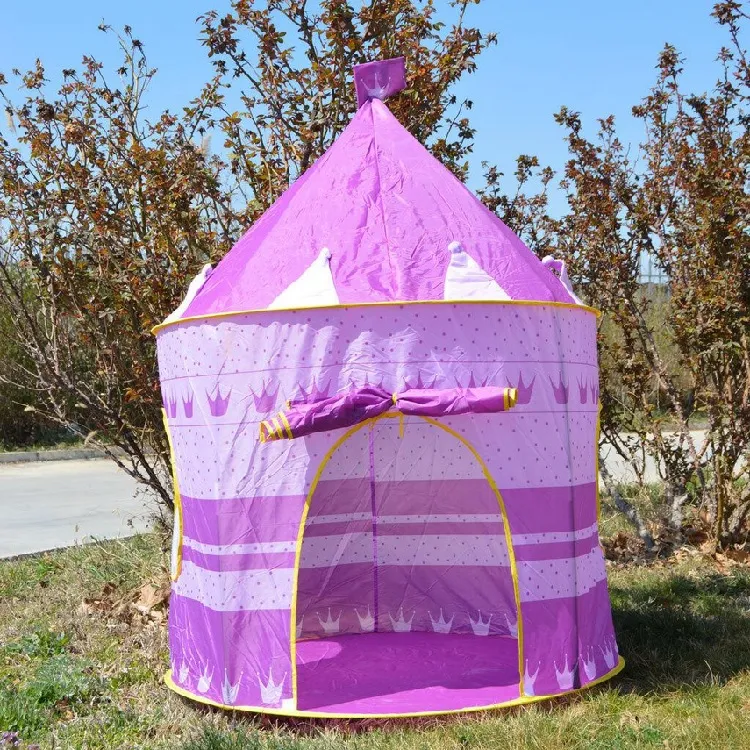 Детска палатка във формата на замък 2