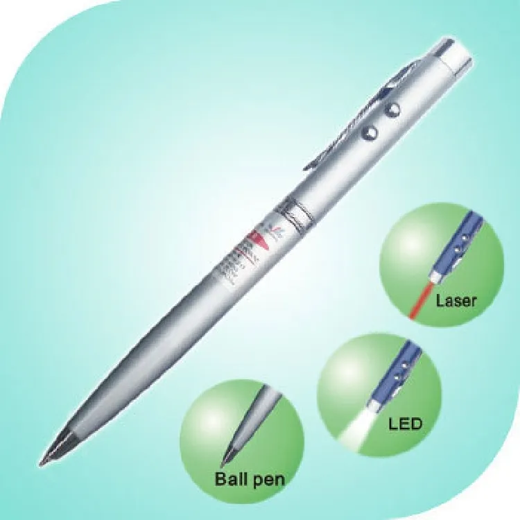 Химикалка с LED фенерче и лазер 3 в 1 3