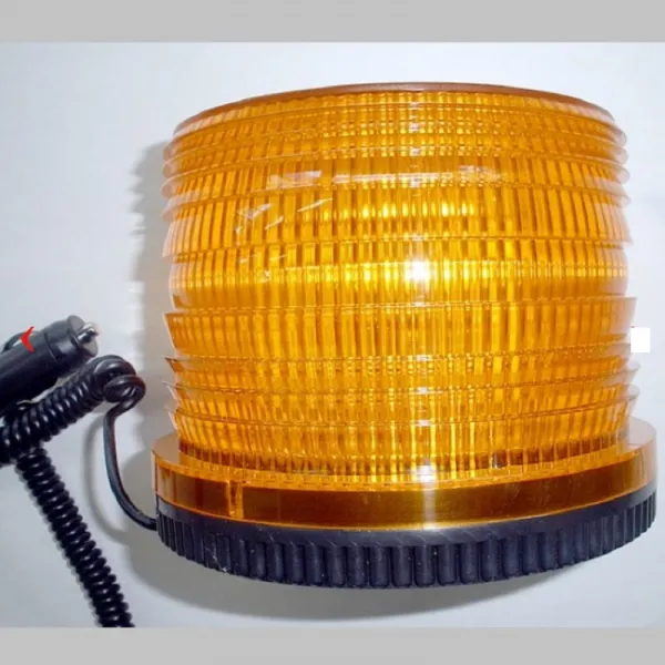 Сигнална led лампа( буркан) оранжев 9 - 32V
