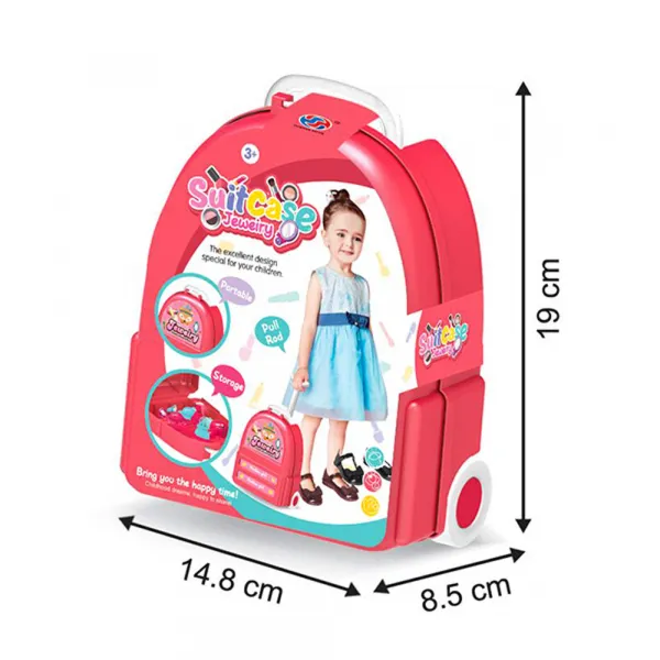 Детски комплект за красота в куфарче на колела Danysgame - Код W4448