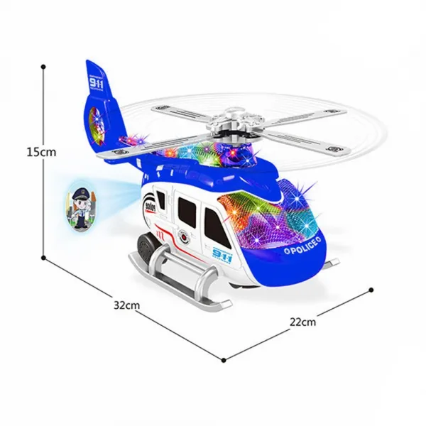 Детски хеликоптер с проекция Danysgame - Код W4541