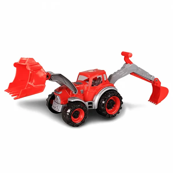 Детски трактор Тексас товарач-копач (60см) Danysgame - Код W4574