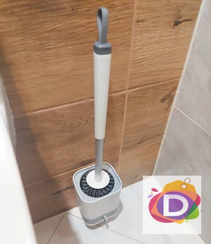 Силиконова четка за тоалетна със стойка Danysgame - D894 2