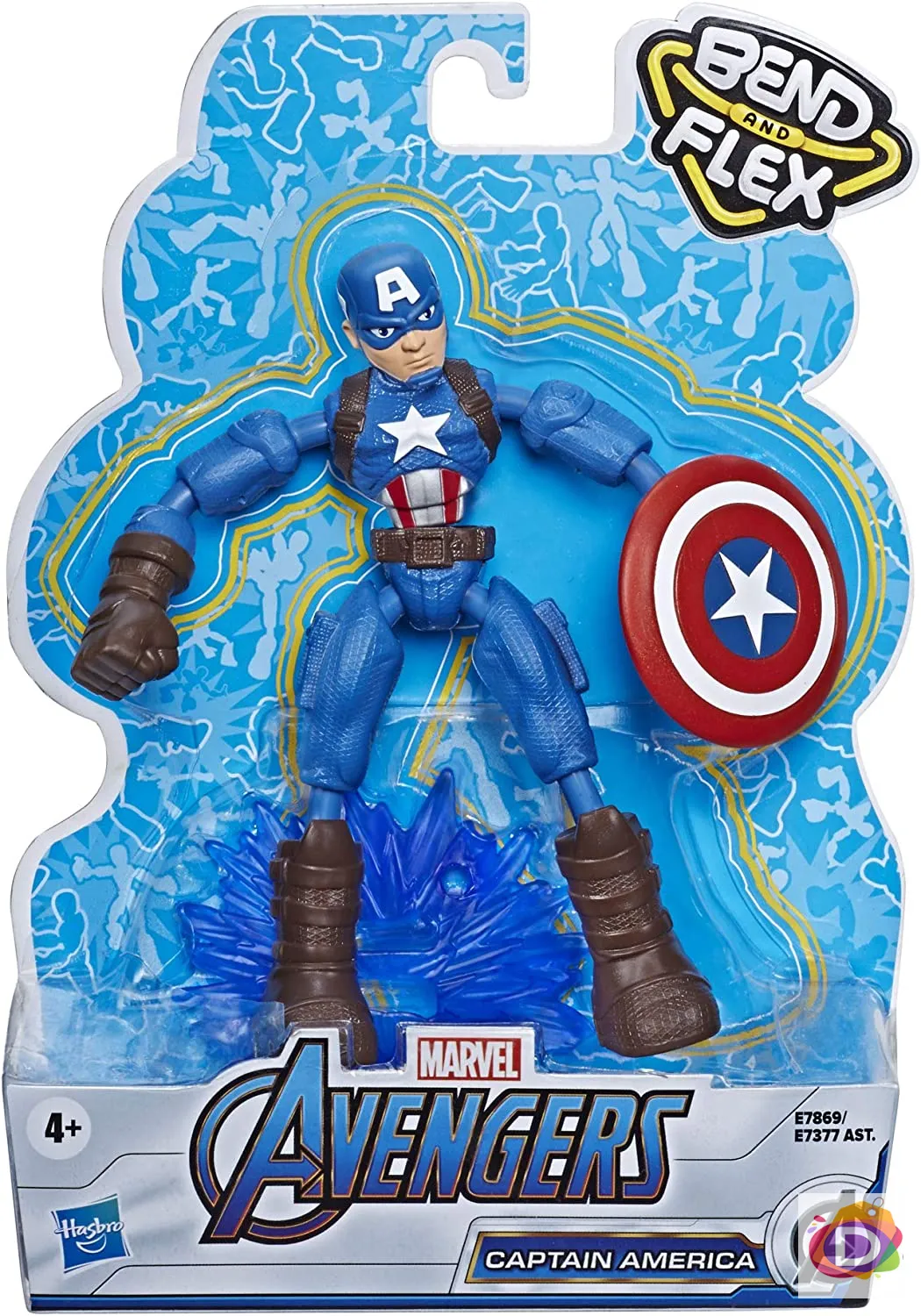 Екшън фигурка  Капитан Америка Hasbro Marvel - Код D930 2