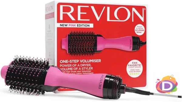 Електрическа четка REVLON One-Step, RVDR5222PE розова - Код D980 1