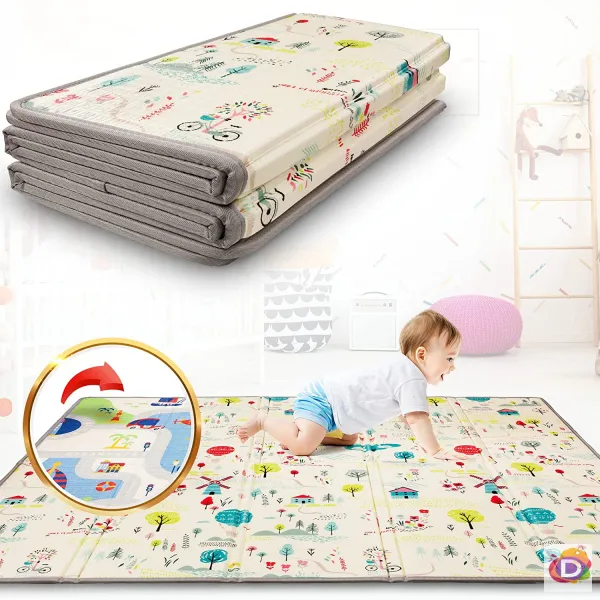Детско килимче за игра от термоизолираща пяна 180x200x1.5 см 1