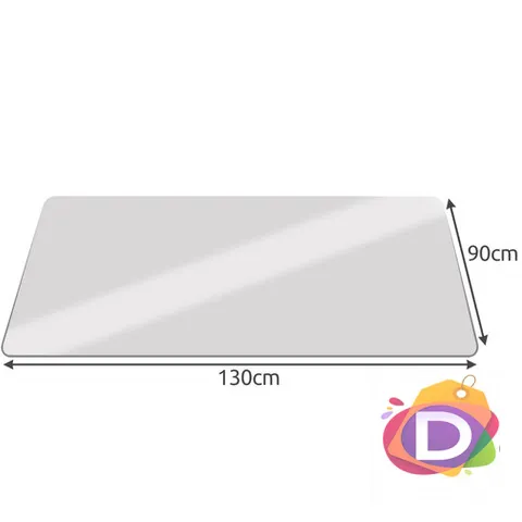 Протектор за под 90х130 см, дебелина 0,5 мм, млечен - Код D1000 3