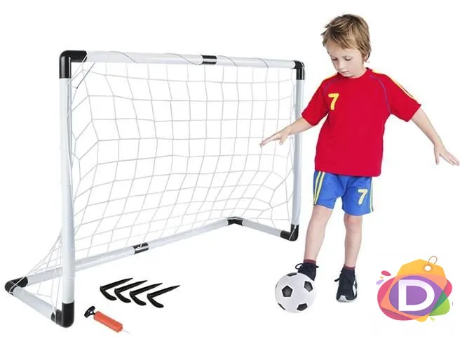 Детска футболна врата 116x79 см, с топка и помпа Danysgame - Код D983 1