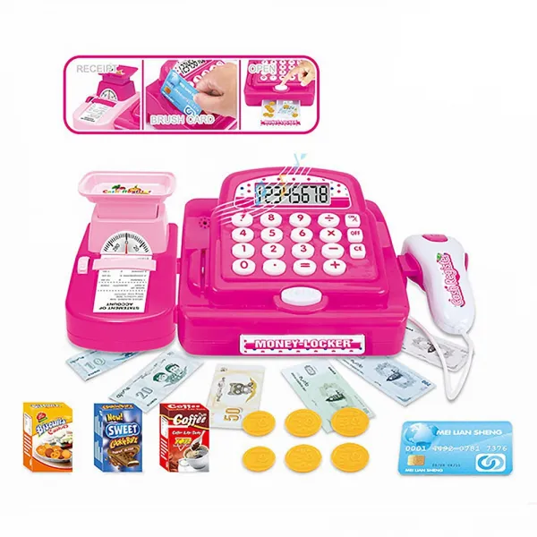 Детски касов апарат с калкулатор и касова лента Danysgame - Код W4589
