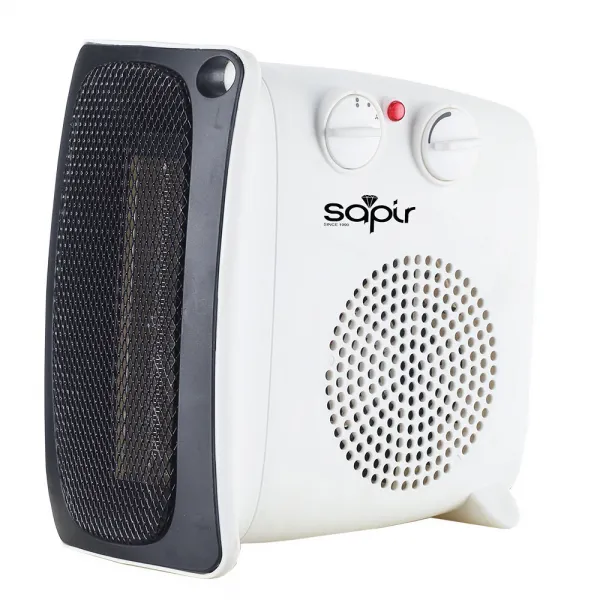 Вентилаторна печка SAPIR SP 1970 B, 2000W, 3 степени, Дръжка за пренасяне, Защита от прегряване, Бял - Код G8424
