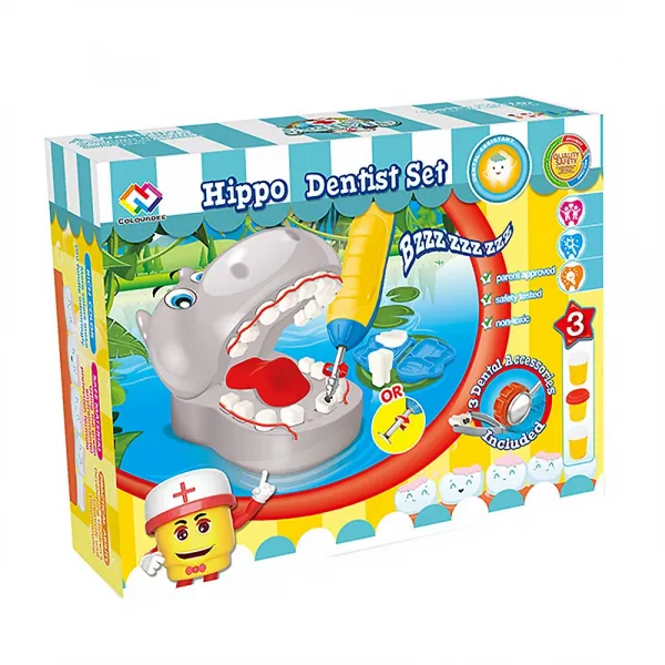 Детски зъболекарски кабинет с моделин Хипо Danysgame - Код W4624