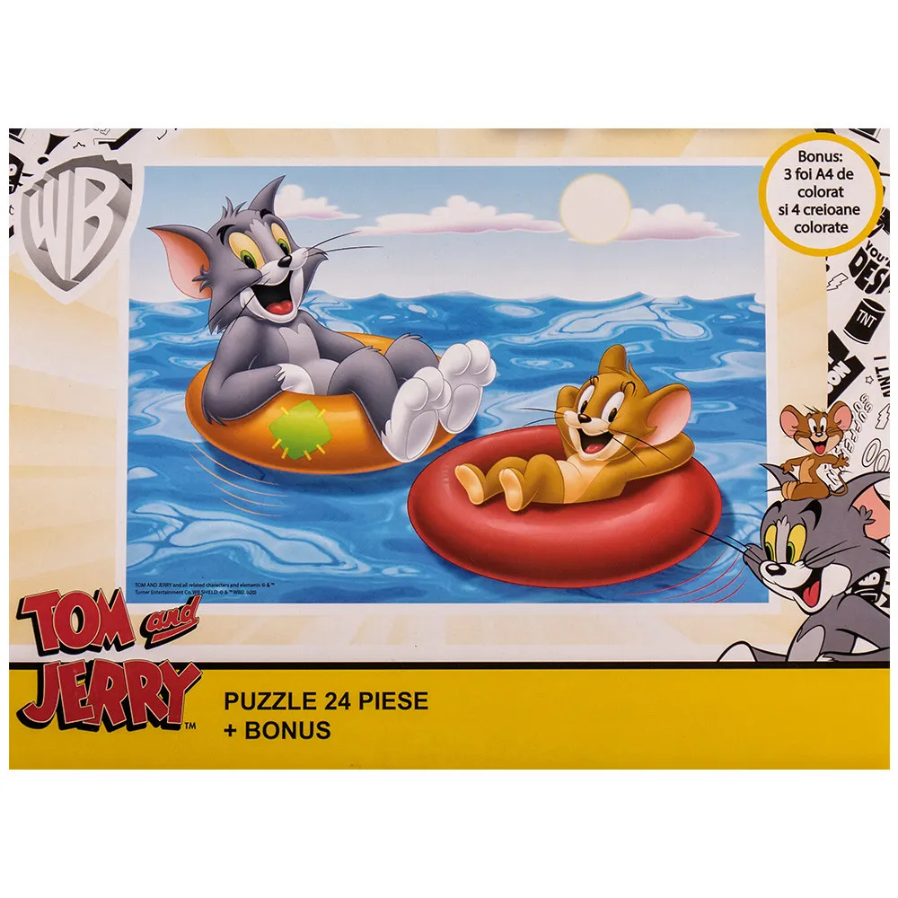 Детски пъзел Tom and Jerry (24 елемента) Danysgame - Код W4670
