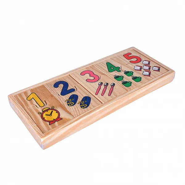Детски дървен пъзел "Цифри" Danysgame - Код W4693