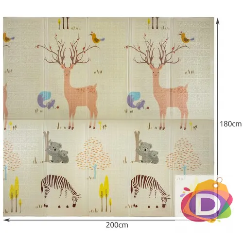Детско килимче за игра от термоизолираща пяна 180x200x1.5 см Код D1169 5